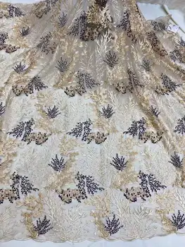 5 Metri Londonas Līgavas Kāzu Couture Akmens Franču Krāsains Mežģīņu Acu Tilla Audumu Zāģēšana Kleita/Personas Godu