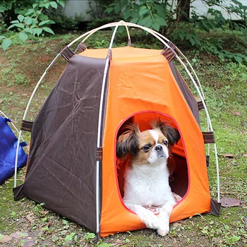 Āra saules aizsardzības, maza un vidēja lieluma suņu pet ligzdu īpašu suņu ligzdu kaķis ligzdu kucēns telts
